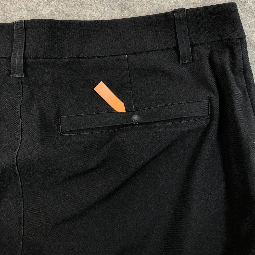 Lululemon ABC Mens 34 Black Technical Slim Fit Golf Casual Pants Athletic Gym - Picture 11 of 13